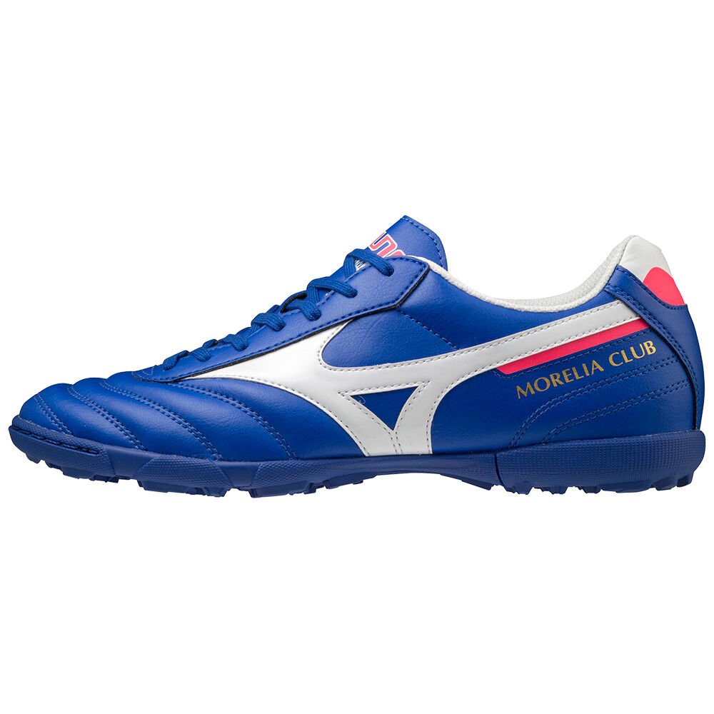 Zapatos De Futbol Mizuno Morelia II Club AS Mujer Azules/Blancas Comprar GBJR-75391